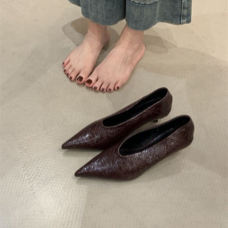 2025 Autumn New Commuter Wind  - đánh giá và giá Womens Heels
